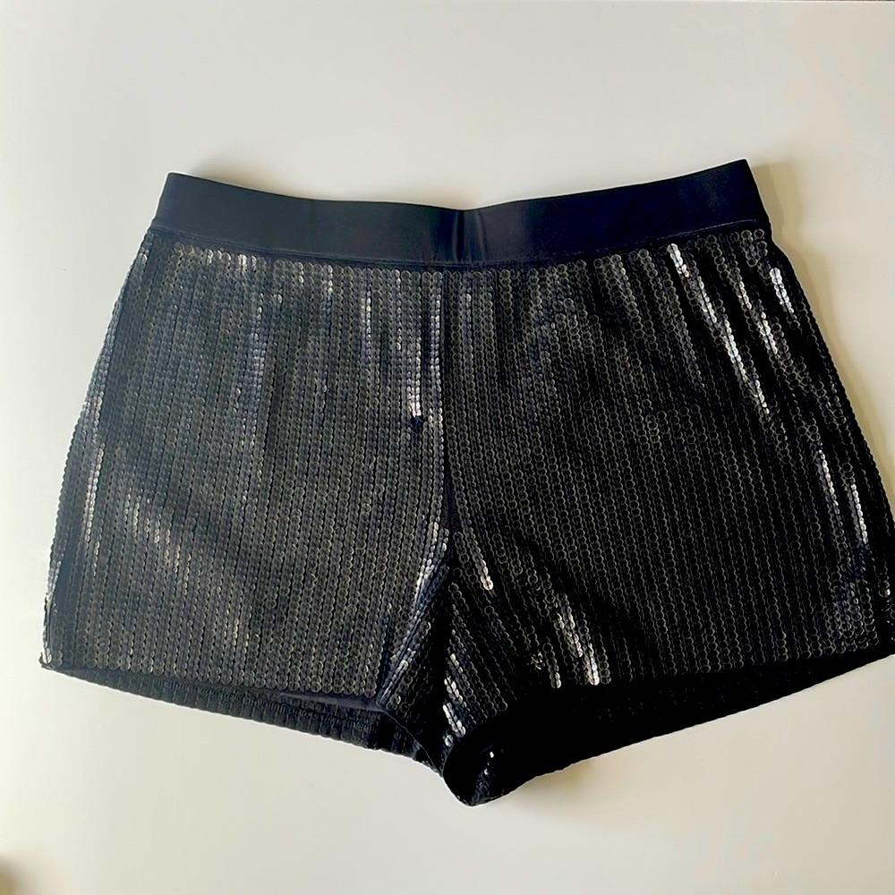 Express sequin shorts